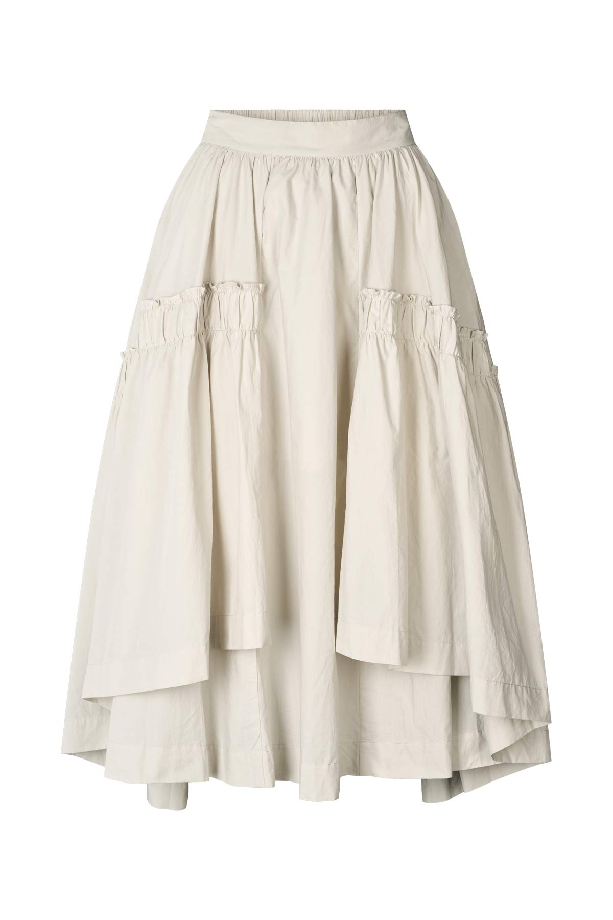 Brigida - Poplin full skirt I Clay 4 - Rabens Saloner