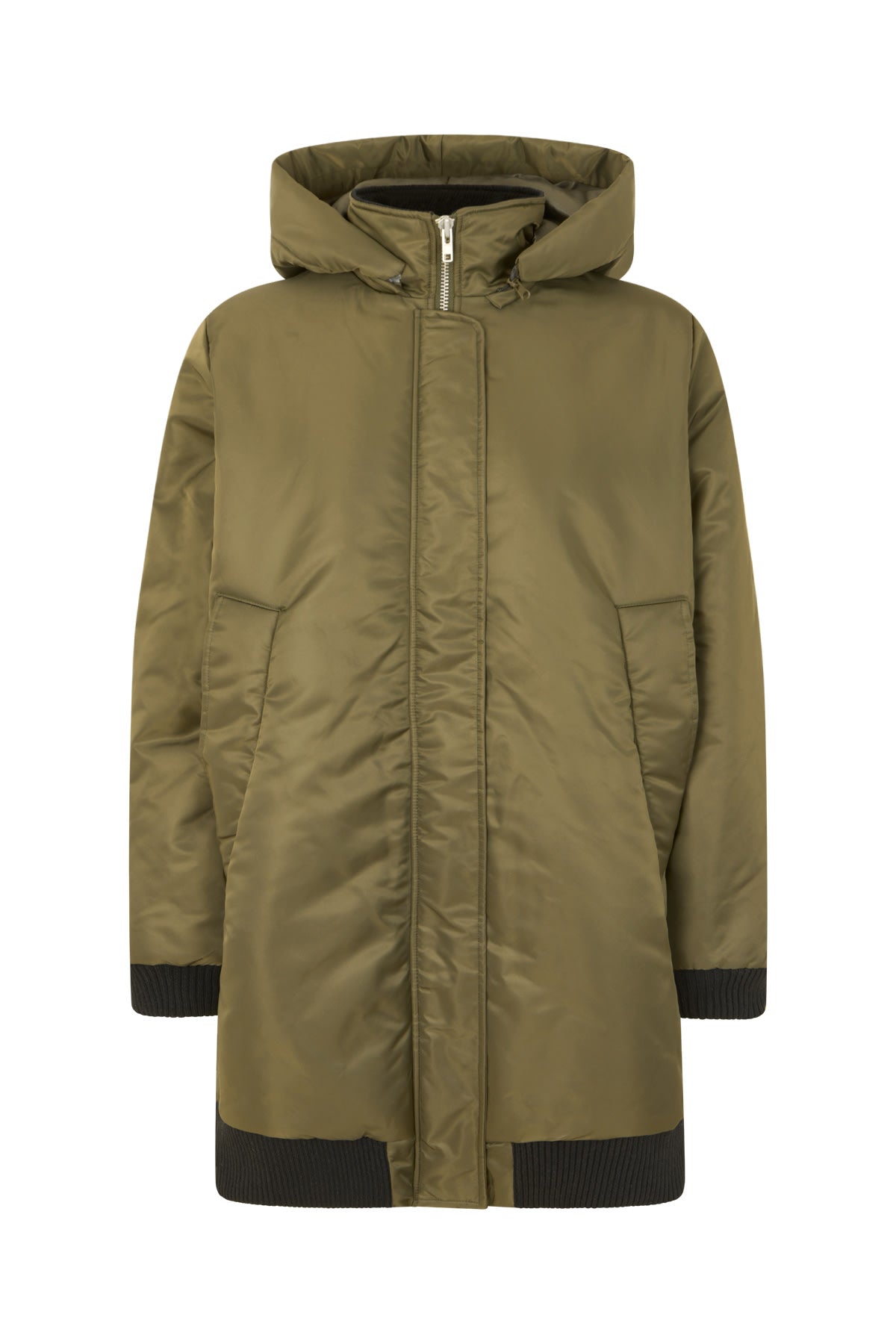 Siif - Padded tech coat I Olive night Olive night XS/S 4 - Rabens Saloner