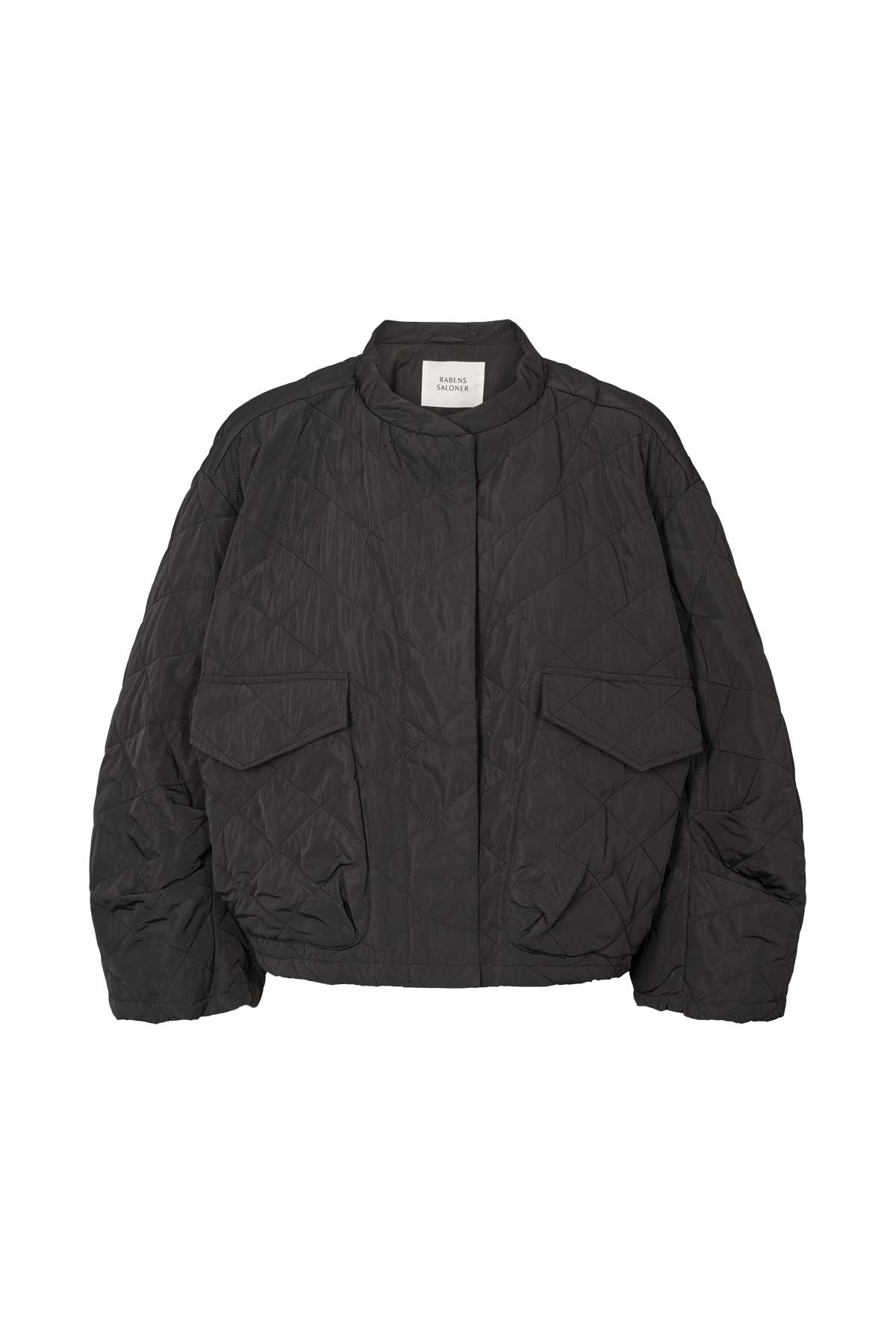 Rhea - Tech quilt jacket I Black 5 - Rabens Saloner