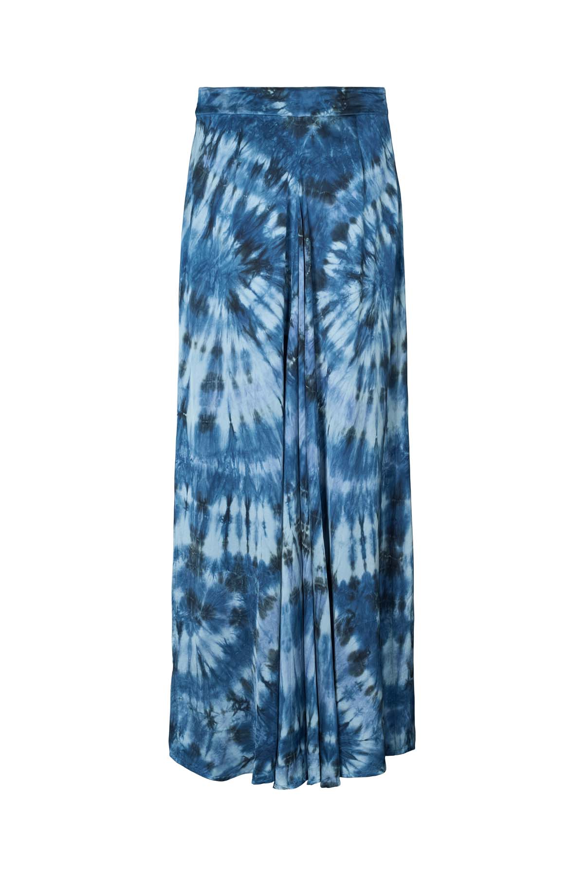 Henriette - Lava button skirt I Blue combo 4 - Rabens Saloner
