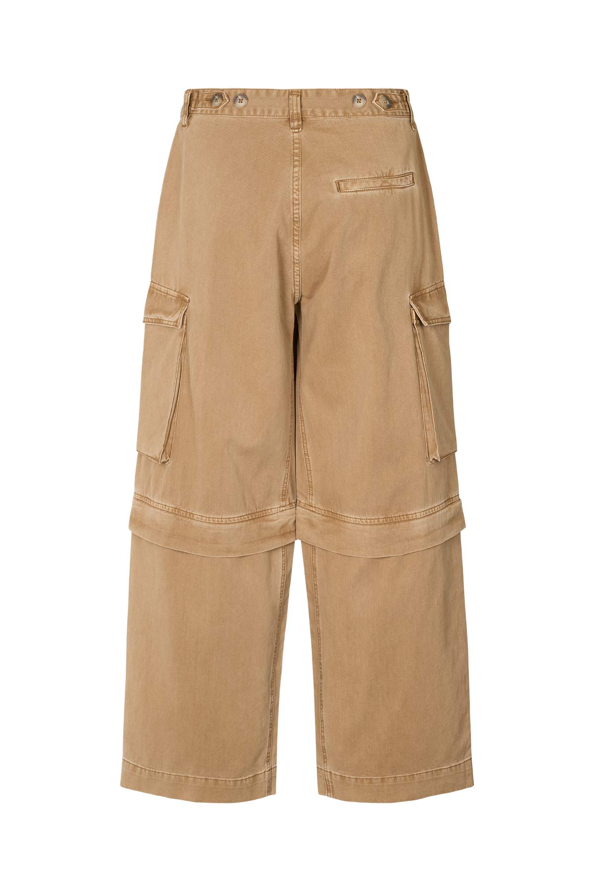 Frema - Canvas cargo pants I Washed tobacco Washed tobacco XS 7 - Rabens Saloner