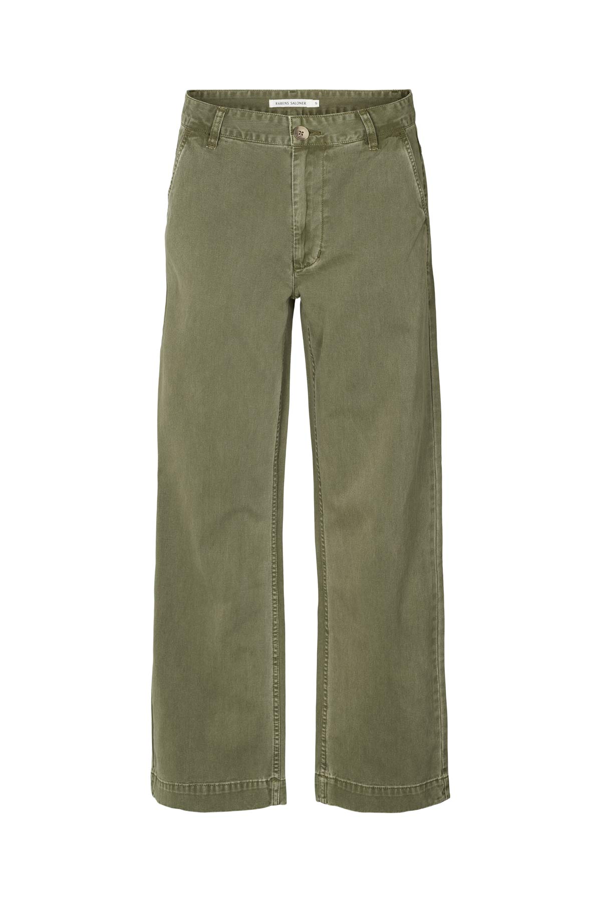 Sabina - Canvas pants I Washed sage Washed sage XS 3 - Rabens Saloner