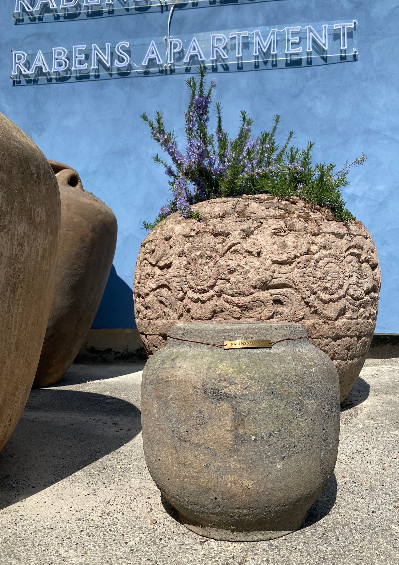 Berlin pot - Pot 25 cm I Dark Grey 3 - Rabens Saloner