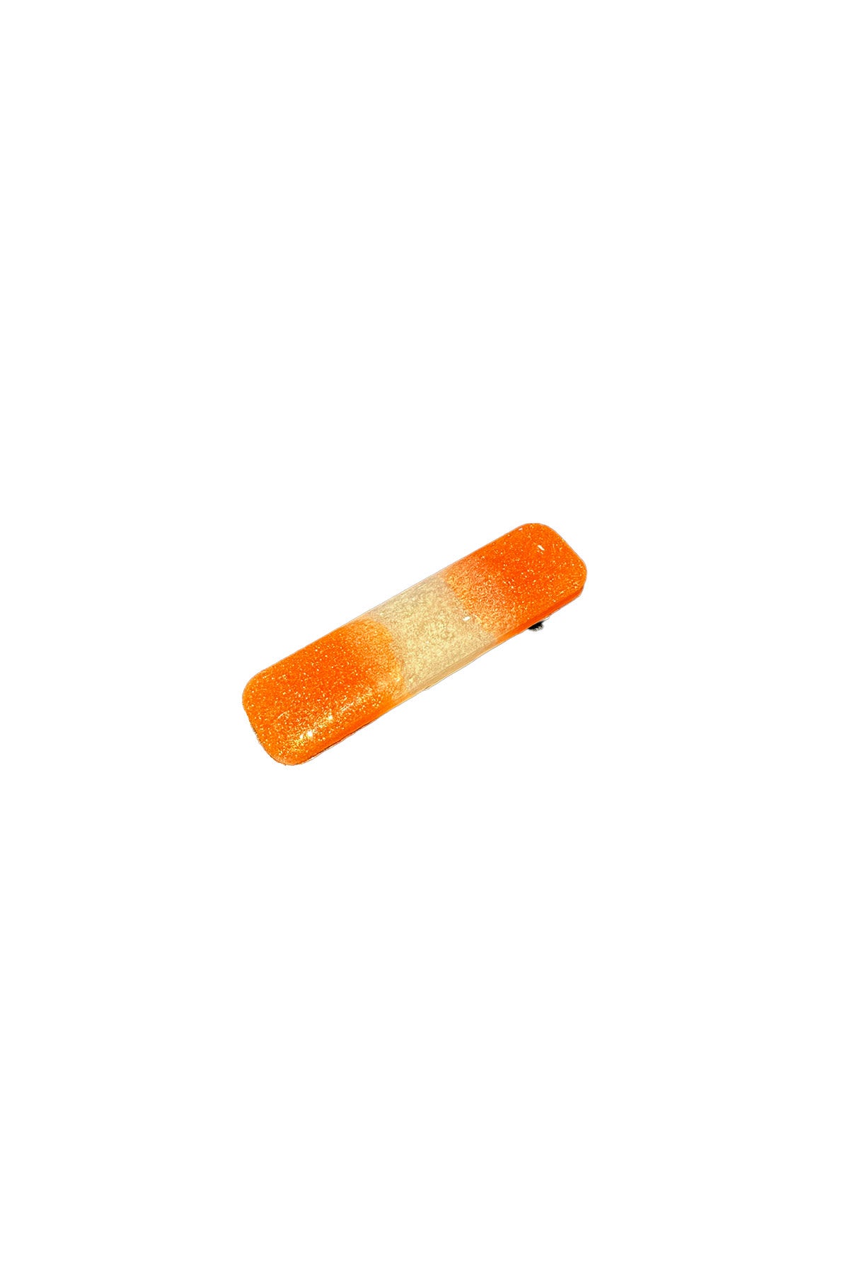 Hair Clip Mini - Zia I Burnt Orange Stripe Burnt Orange Stripe O/S 1 - Rabens Saloner