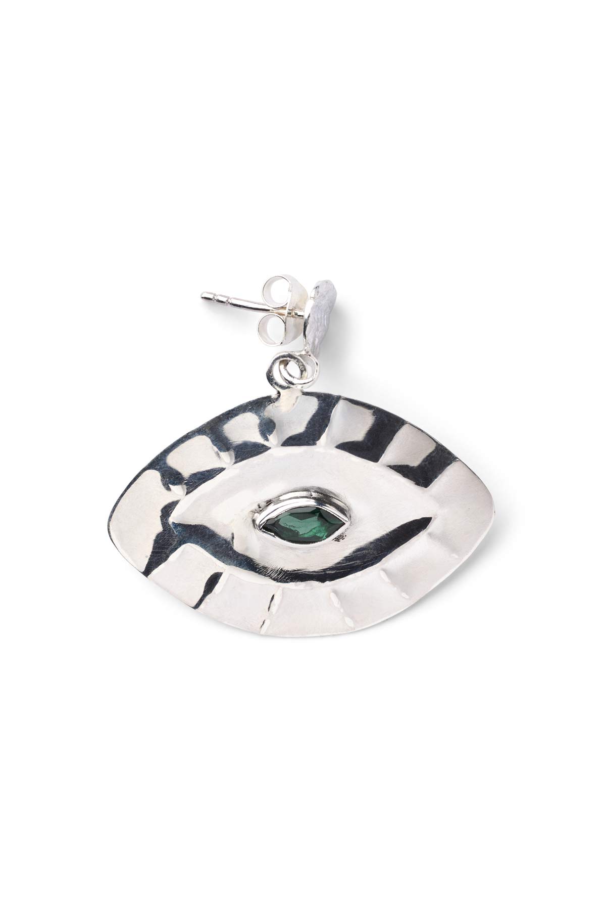 Giant Eye Earring - Nafsu I Silver Silver 1 - Rabens Saloner