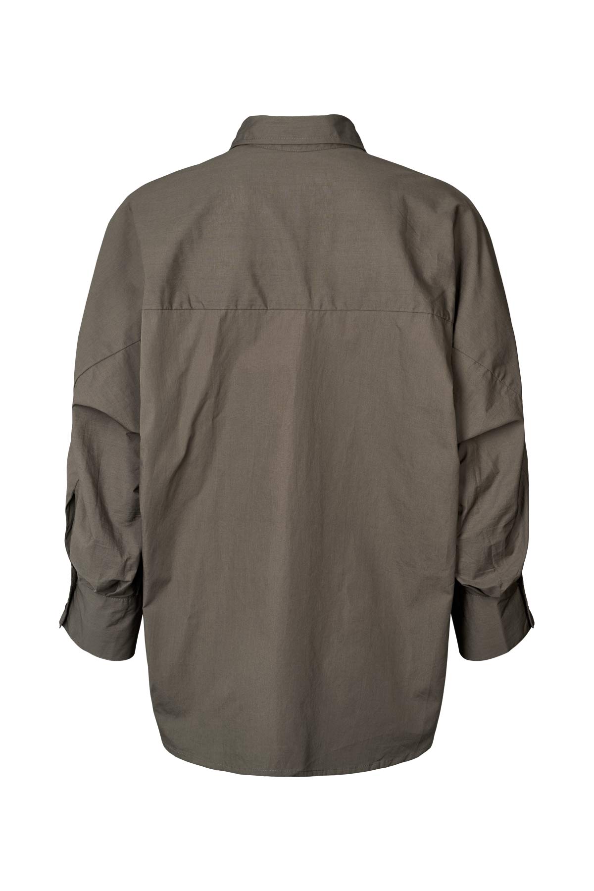 Chloe - Poplin full shirt I Pirate black 2 - Rabens Saloner