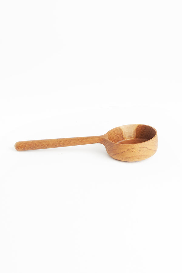 LORCA - Teak wood serving spoon Wood 18 CM  1 - Rabens Saloner