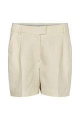 Clea - Linen tailoring easy shorts CHALK XS  5 - Rabens Saloner