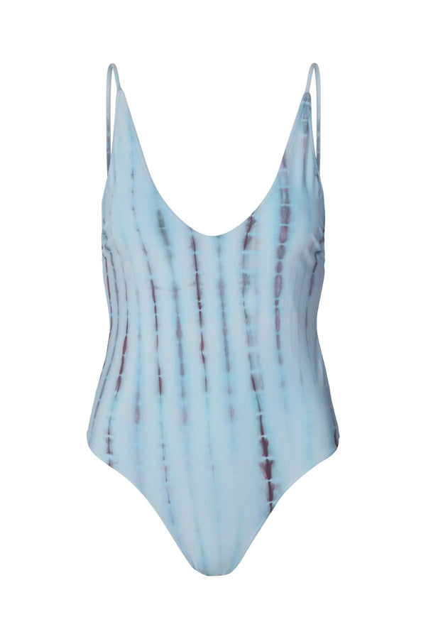 Leora - Preen V bathing suit I Aqua Blue Aqua Blue XS  2 - Rabens Saloner