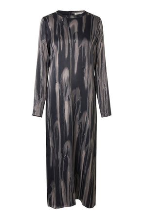 Janna - Mottled tube dress I Grey combo Grey combo XS  4 - Rabens Saloner