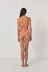 Layla - Cosmo open back swimsuit I Tangerine combo    5 - Rabens Saloner