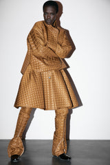 Kally - Linear quilt short jacket