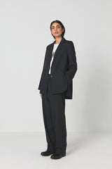 Carly - Impeccable pant I Navy pinnstripe    1 - Rabens Saloner