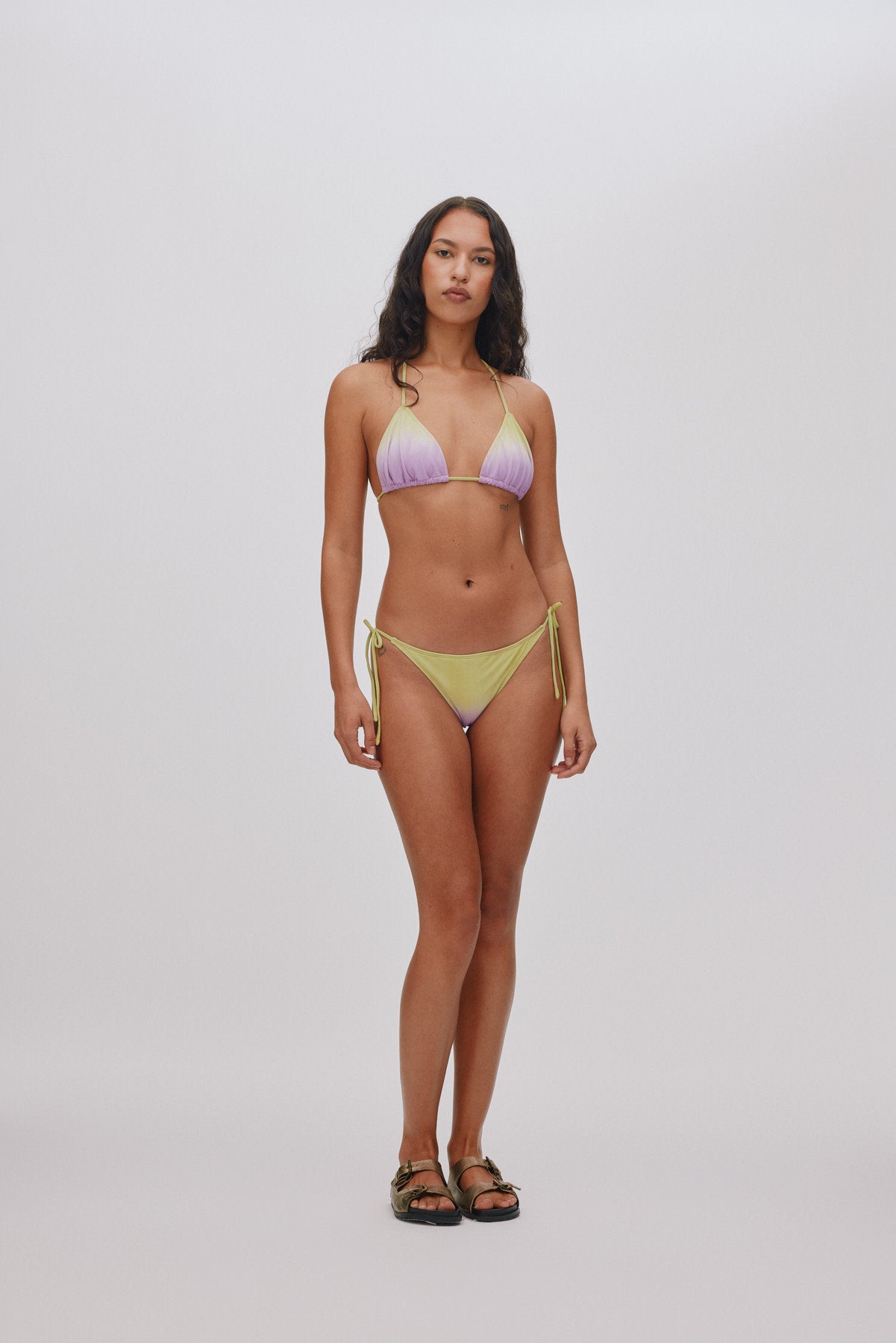 Merle - Fusion triangle top I Cognac grey combo 3 - Rabens Saloner