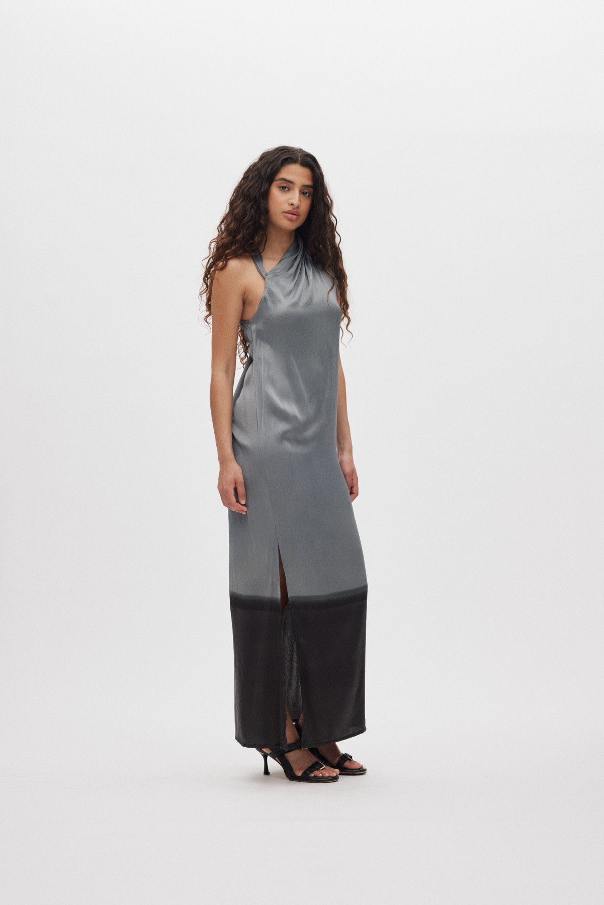 Madia - Horizon dress I Grey/black 3 - Rabens Saloner
