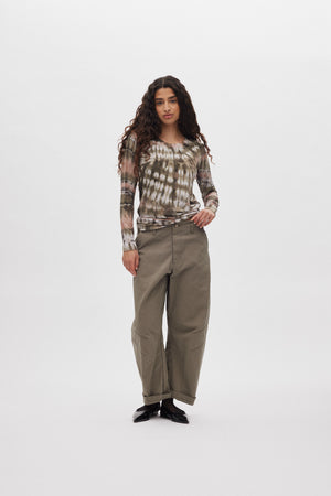Xenia - Lava jersey t-shirt I Rust combo Rust combo XS 1 - Rabens Saloner