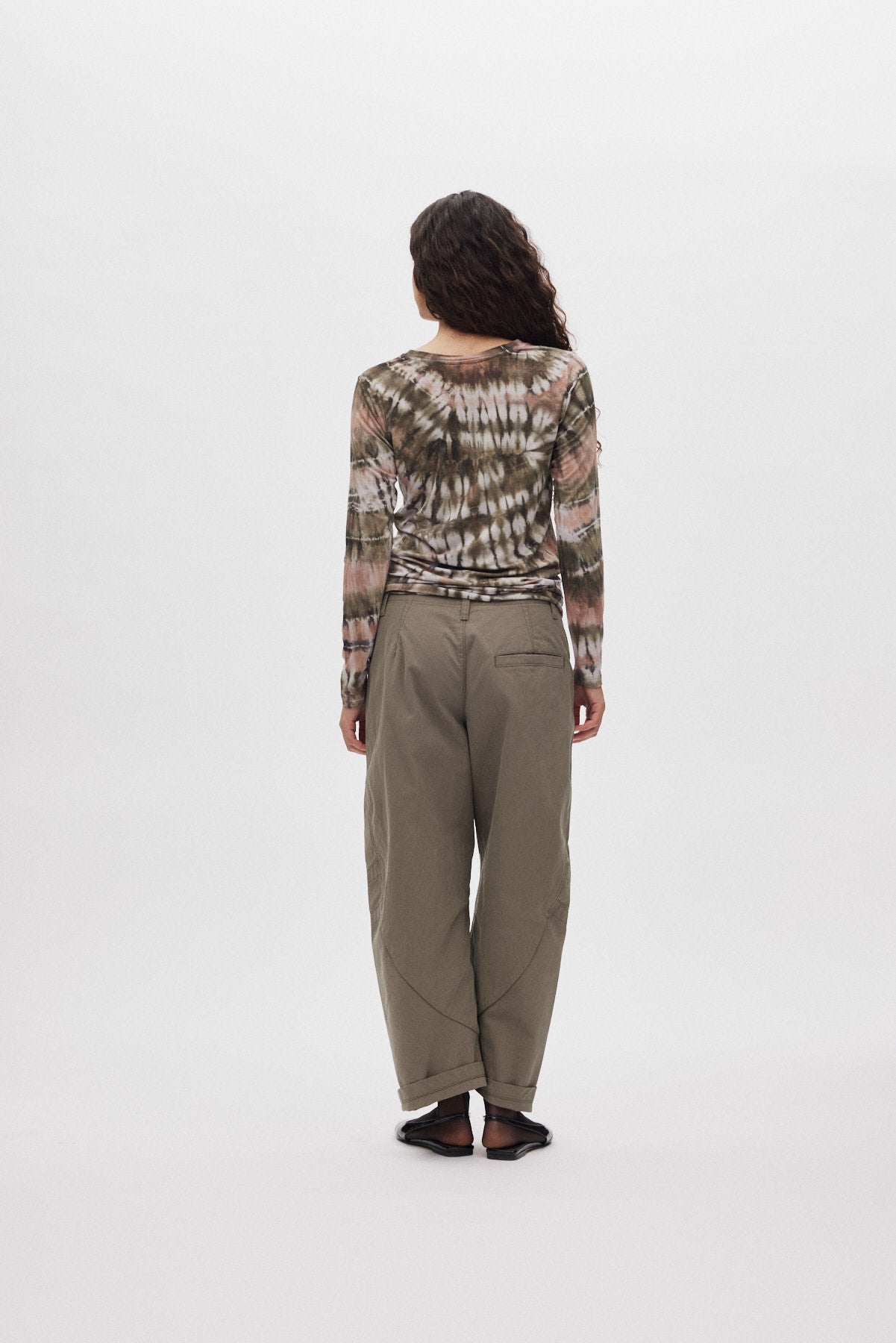 Xenia - Lava jersey t-shirt I Rust combo 2 - Rabens Saloner