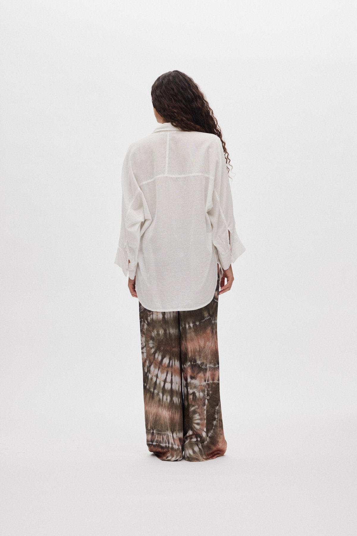 Chloe - Cotton shirt I White 3 - Rabens Saloner