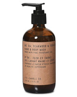 P.F. Candle Co. - Hand & Body Soap I Teakwood & Tobacco Teakwood & Tobacco 236 ML 1 - Rabens Saloner