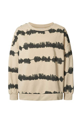 Natalia - Vista print sweatshirt I Oyster combo Oyster combo XS/S  3 - Rabens Saloner