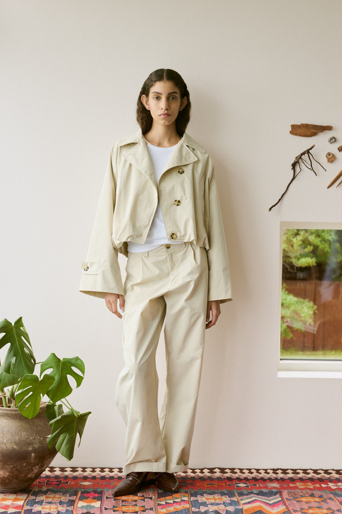 Tilla - Light fusion jacket I Sand 7 - Rabens Saloner