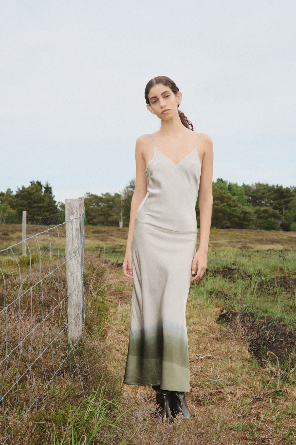 Glorie - Horizon bias dress I Cement combo 7 - Rabens Saloner