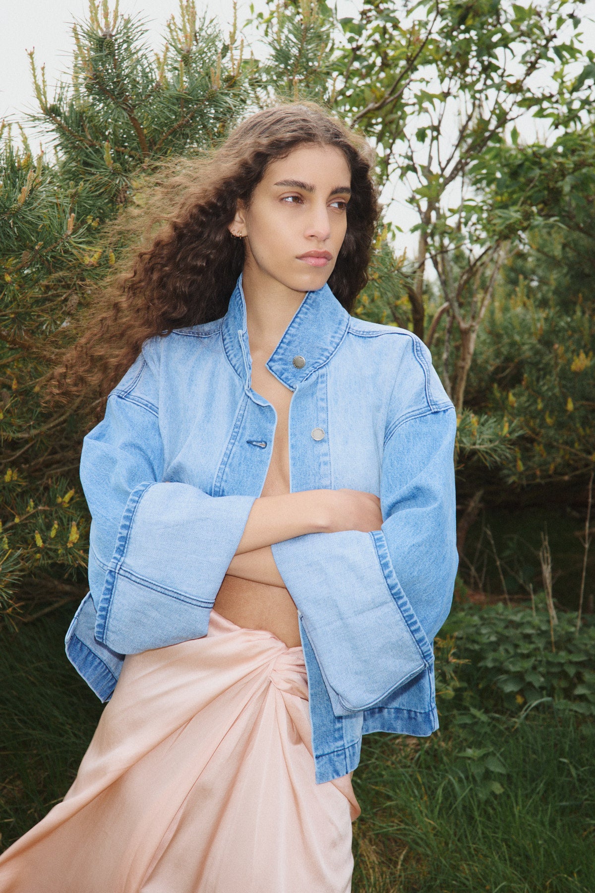しょこら　IENA RABENS SALONER ライトジャケット Donela - Denim jacket I Light washed denim