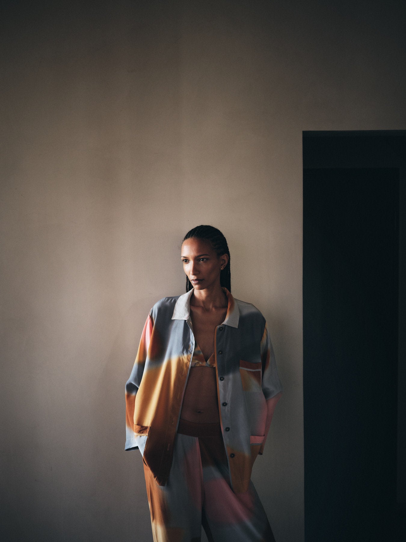 Alisa - Water colour pants I Sunset combo 11 - Rabens Saloner