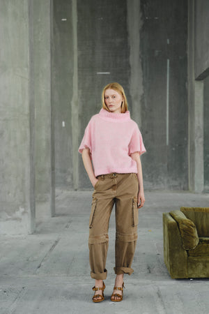 Asna - Superlight knit tunic top I Rose Rose XS/S 4 - Rabens Saloner