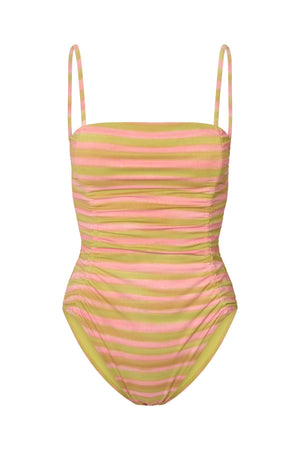Blurred line swimsuit - Sali I Lime combo Lime combo XS 1 - Rabens Saloner