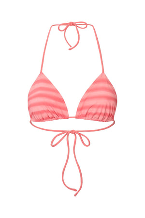 Blurred line triangle top - Merle I Pink combo Pink combo XS 1 - Rabens Saloner