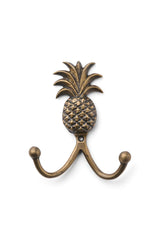 Pineapple w/ 2 hooks - Rabens Apartment I Matte Brass 1 - Rabens Saloner