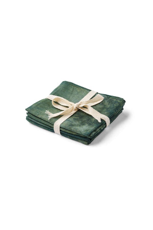 Tie Dye Napkin - Rabens Apartment I Green Combo Green Combo Set of 4 1 - Rabens Saloner
