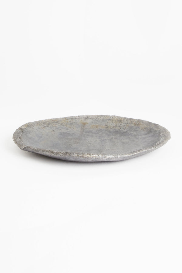 Handmade ceramic dinner plate I Large - Visby Ceramics I Dark Grey Dark Grey Ø: 27-28 CM 1 - Rabens Saloner