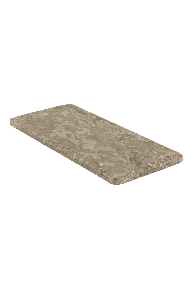 Long square marble board - Board 35x15 cm I Grey combo Grey combo L: 35 cm B: 15 cm 1 - Rabens Saloner