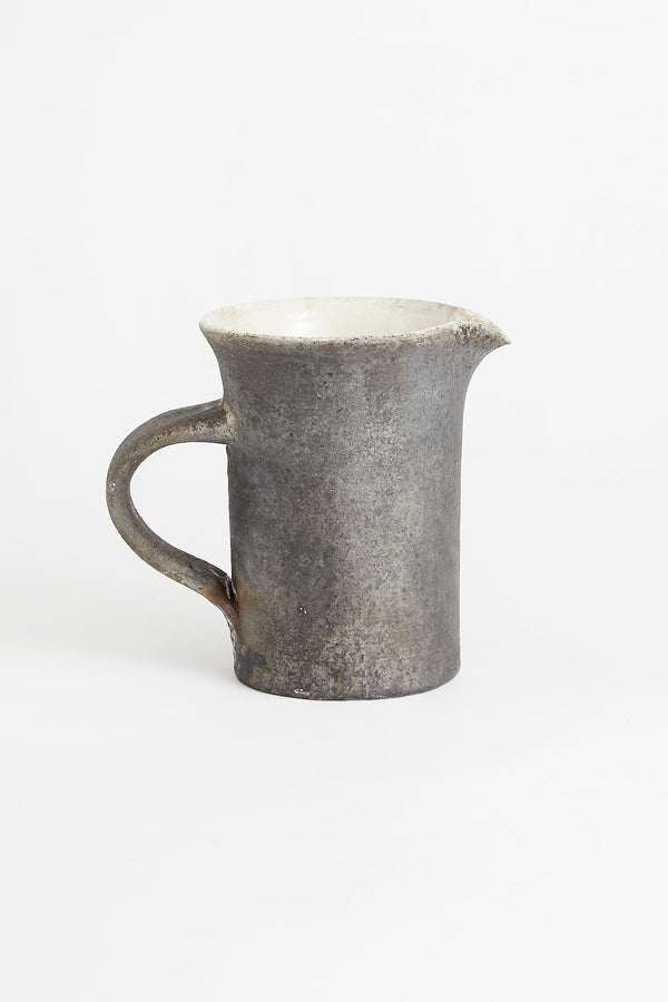 Handmade Ceramic Jug I Small - Visby Ceramics I Dark Grey Dark Grey H: 17 CM, Dia: 10 CM 1 - Rabens Saloner