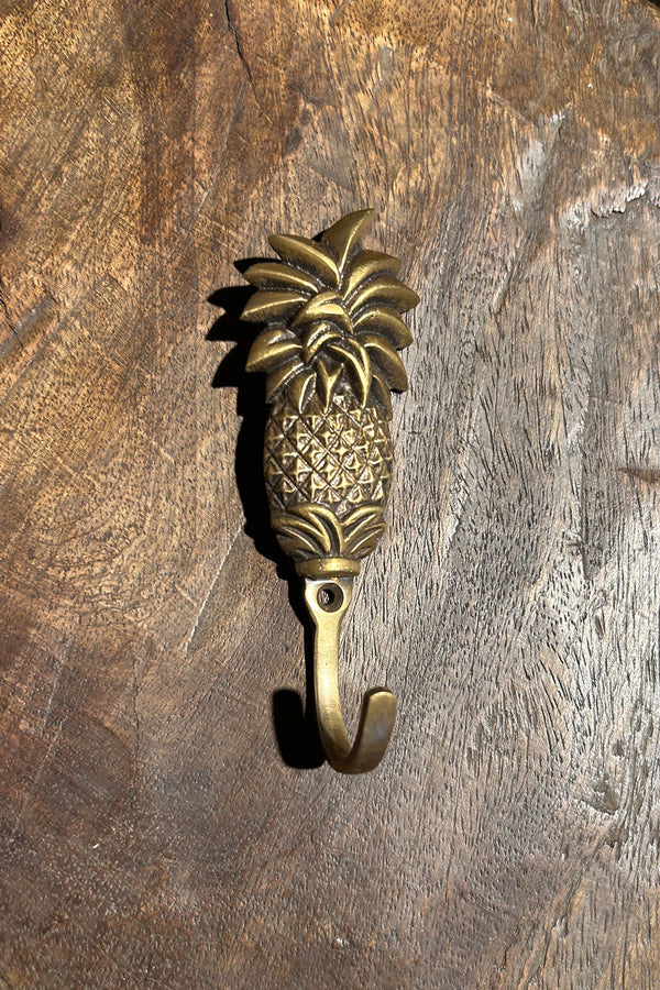 Small Pineapple Hook - Rabens Apartment I Matte Brass 2 - Rabens Saloner