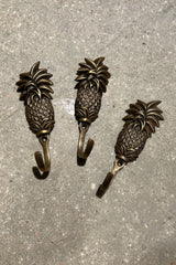 Small Pineapple Hook - Rabens Apartment I Matte Brass 3 - Rabens Saloner