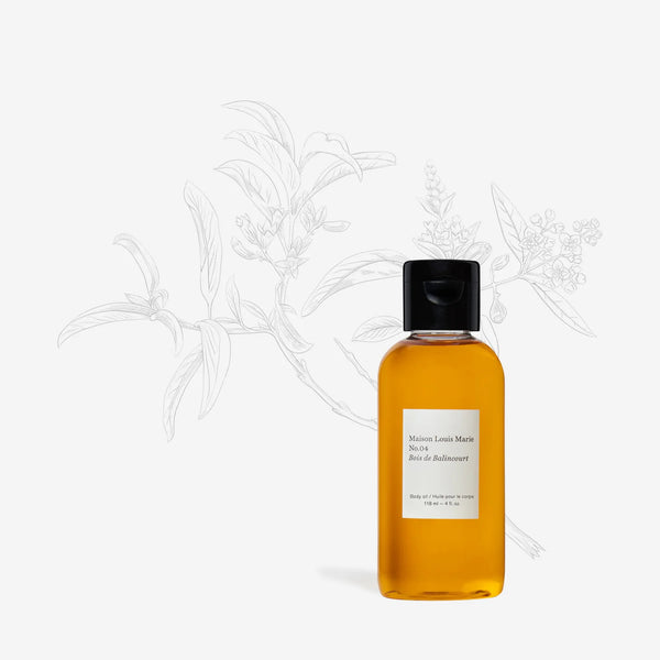 Maison Louis Marie - Body Oil I No.04 Bois de Balincourt No.04 Bois de Balincourt 118 ML 2 - Rabens Saloner