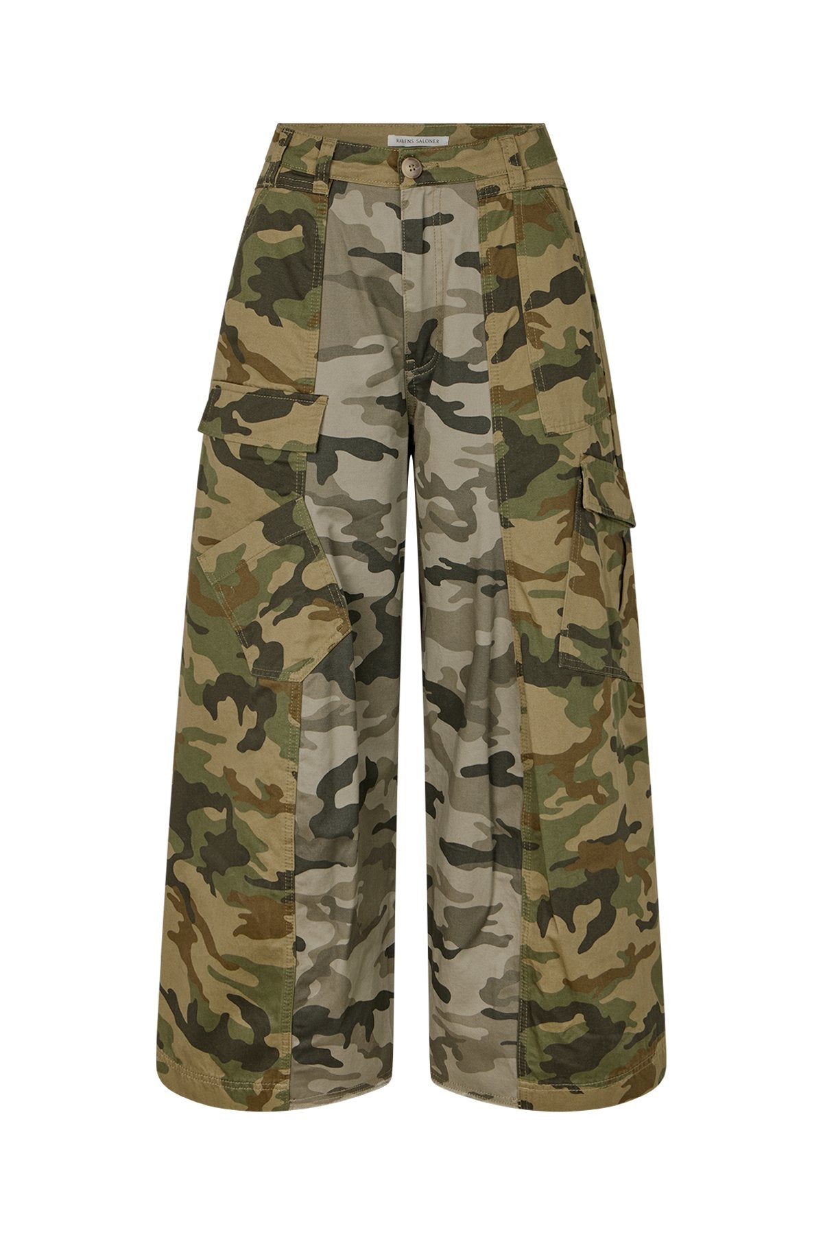 Niva - Camo patchwork pants I Camo combo Camo combo XS 4 - Rabens Saloner