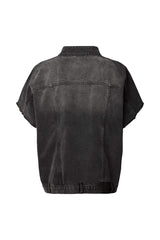 Denim vest jacket - Mir I Washed black denim    3 - Rabens Saloner