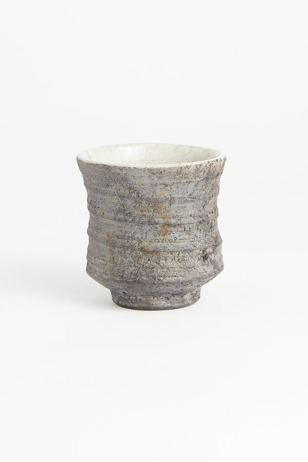 Hand Made Raku Cup I Medium - Visby Ceramics