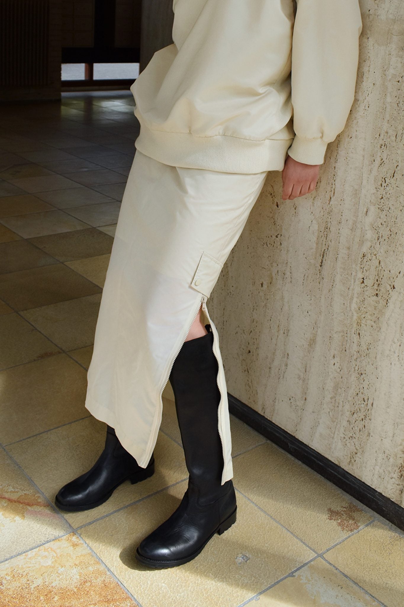 Marit - Leather riding boot I Black 6 - Rabens Saloner