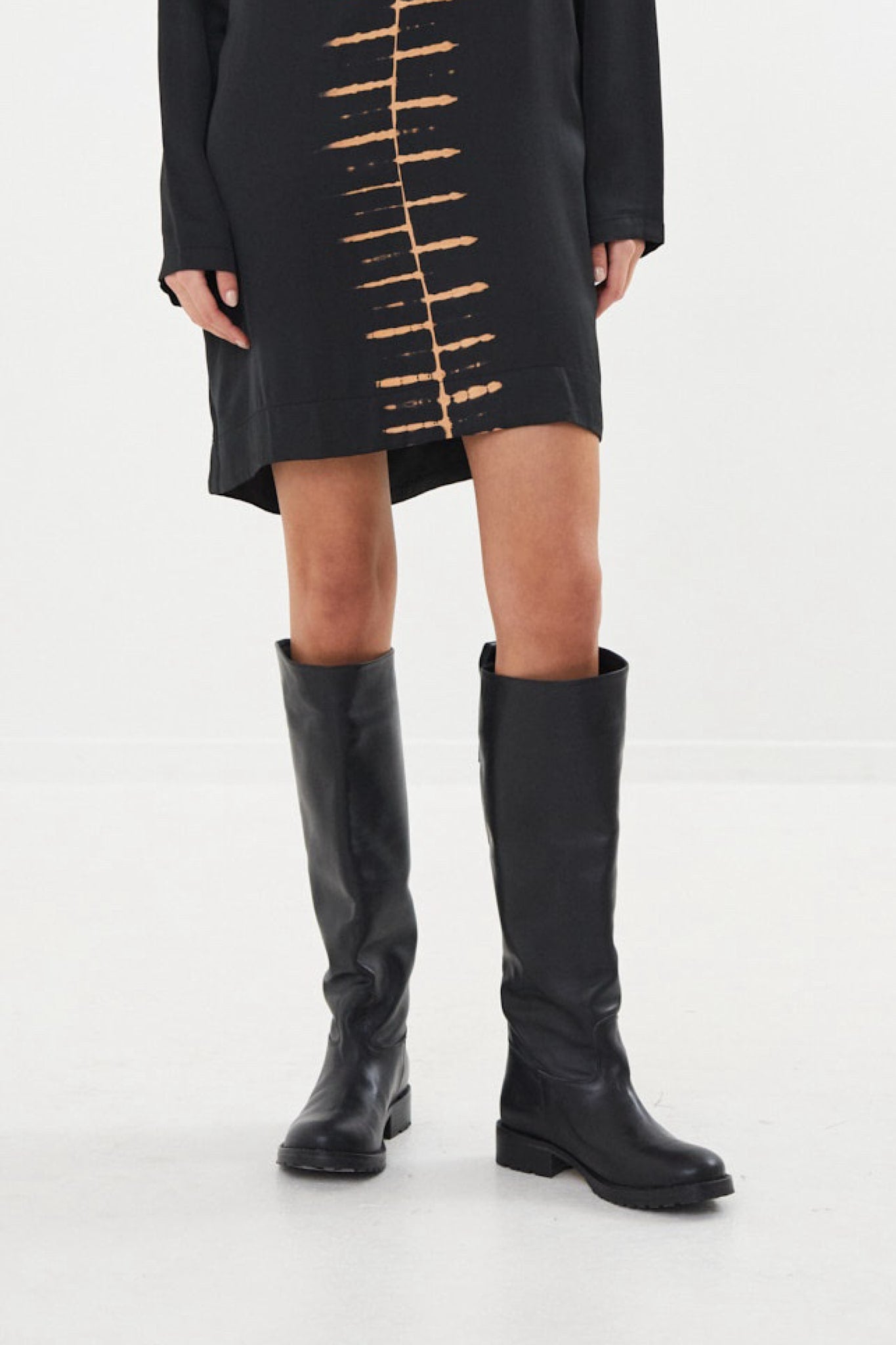 Marit - Leather riding boot I Black 5 - Rabens Saloner
