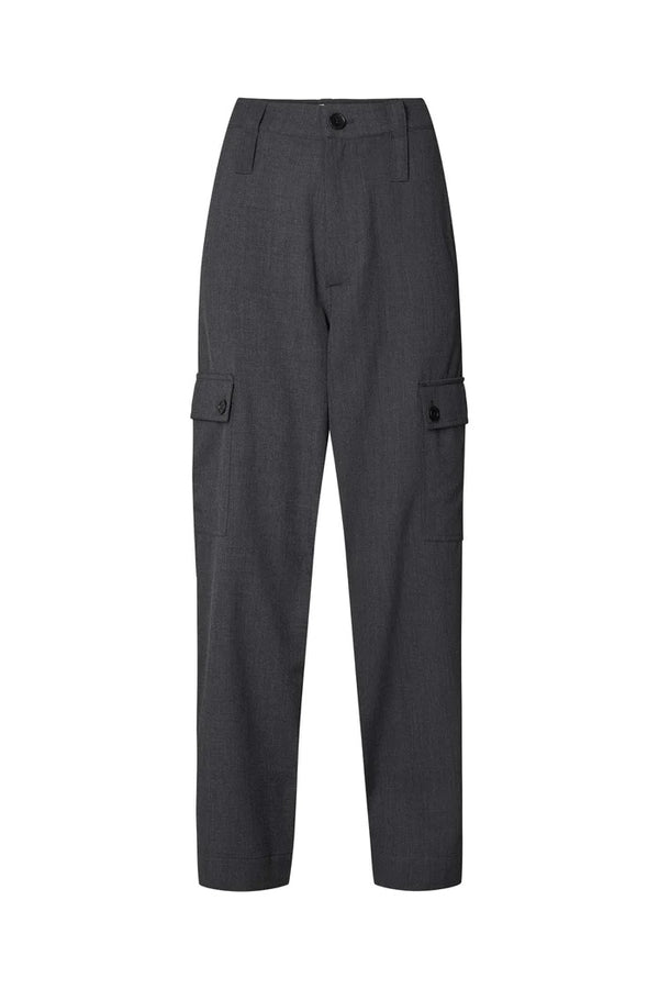 Harper - Light tailoring military pant I Grey