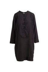 Fadia - Double cotton OS dress I Black Black XS/S  3 - Rabens Saloner
