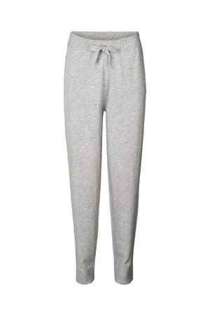 Jorun - Knit lounge pants I Grey melange Grey melange XS 4 - Rabens Saloner