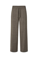 Knit lounge wide pants - Filine I Mole melange Mole melange XS 5 - Rabens Saloner