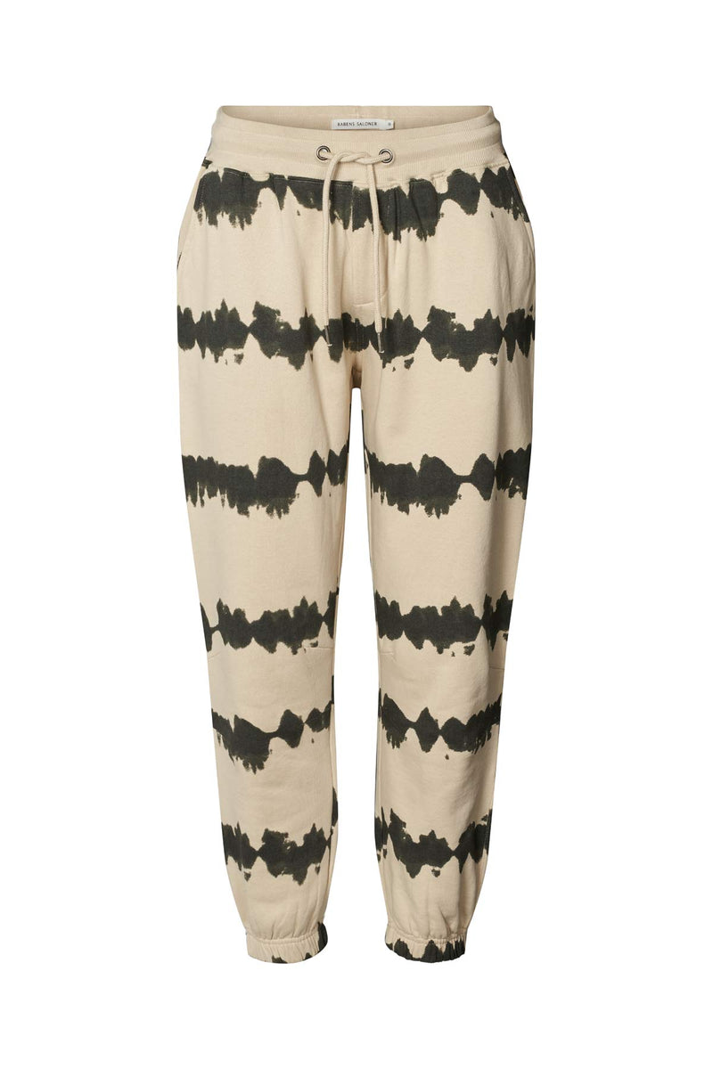 Nicca - Vista print pants I Oyster combo 3 - Rabens Saloner