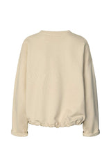 Sheela - Sweat drawstring top I Oyster 9 - Rabens Saloner